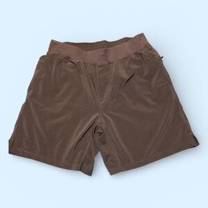 Fabletics Mens Shorts Size Large Black Running Shorts. EUC